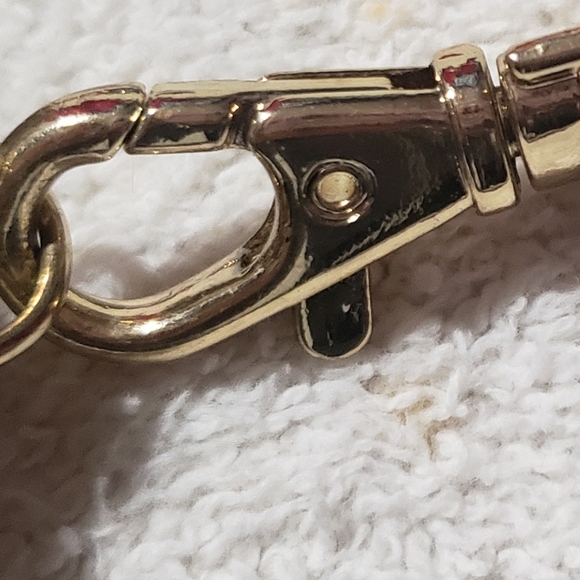 Adrienne Vittadini Gold Wallet and Phone RFID Charging Wristlet - Picture 8 of 11